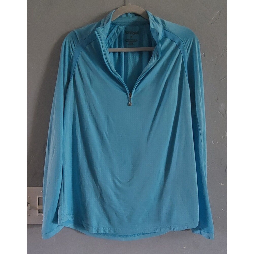 San Soleil Women's Tops Size M, UPF 50,comfort, 17.5 Inch Of Armp To Armp
